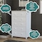 International Concepts Solid Wood Bedroom Dresser/Chest with 5 Drawers, White BD08-8005 - alternate 3